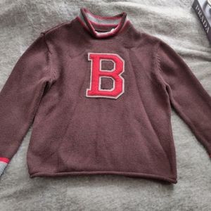 Vintage Brown Varsity Sweater